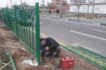 اتمام ایمن‌سازی رفوژ میانی اتوبان پاسداران و جاده تهران با نصب نرده‌های حفاظتی