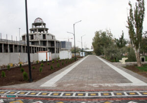 تکمیل محوطه‌سازی عمارت کلاه‌فرنگی پارک باغشمال