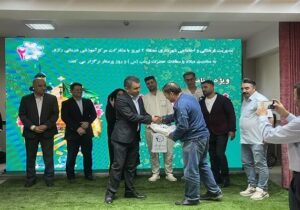 برگزاری جشن "فرشتگان شهر" به مناسبت میلاد حضرت زینب (س) و روز پرستار در مرکز بیمارستان رازی تبریز
