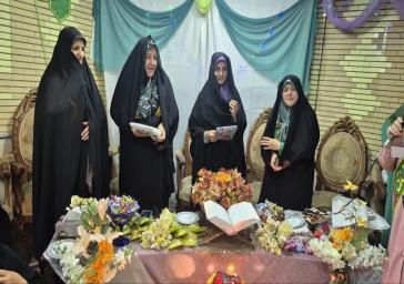 جشن میلاد بزرگ بانوی کربلا (س) در مسجد ۱۴ معصوم شهرک پرواز