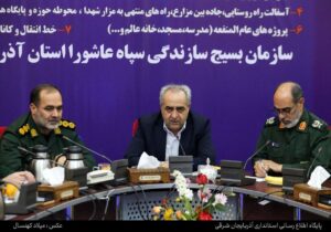افتتاح ۱۲۵۱ طرح محرومیتزدایی و اقتصاد مقاومتی بسیج با حضور استاندار آذربایجان شرقی