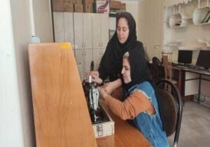 برگزاری کلاس آموزش خیاطی ویژه هنرجویان روشندل در مؤسسه نابینایان بصیر