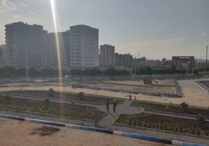 آغاز عملیات کاشت فضای سبز در رمپ‌های ورودی آزادراه پیامبر اعظم به سمت خاوران