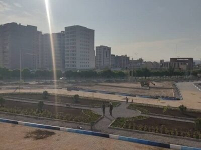 آغاز عملیات کاشت فضای سبز در رمپهای ورودی آزادراه پیامبر اعظم به سمت خاوران