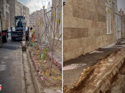 لایروبی مستمر جوی‌ها و کانال‌های دفع آب‌های سطحی در فصل بارش‌ها