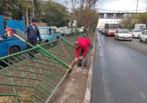 ایمن‌سازی مسیرهای ورودی جنوب‌غرب تبریز با اصلاح و ترمیم حفاظ‌ها سرعت گرفت