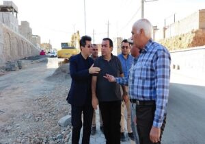 تداوم عملیات عمرانی و بازرسی روزانه از پروژه مسیرگشایی خیابان شهید آیتالله آلهاشم