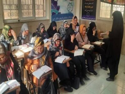 تداوم کلاس‌های نهضت سواد آموزی در خانه فرهنگ شهید بهشتی ۲