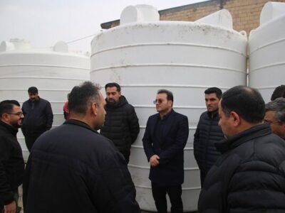 افزایش ظرفیت محلولپاشی زمستانی با احداث استخر و مخازن جدید در جنوب غرب تبریز