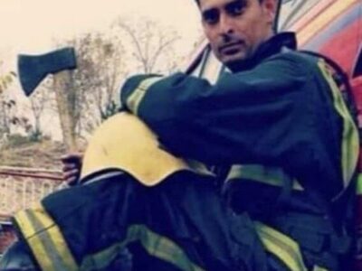 آتش نشان صالح امانی به شهادت رسید