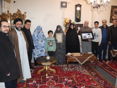 دیدار شهردار تبریز با خانواده معظم شهیدان والامقام «مهدی حداد» و «فرج رافضی»