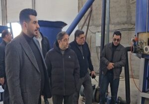 بازدید شهردار منطقه یک از کارگاه امانی و بررسی برنامه های پیش بینی شده ی طرح محلول پاشی زمستانی