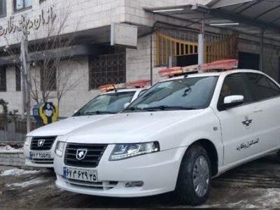 خودروهای جدید گشت انتظامی سازمان تاکسیرانی شهرداری تبریز رونمایی شد