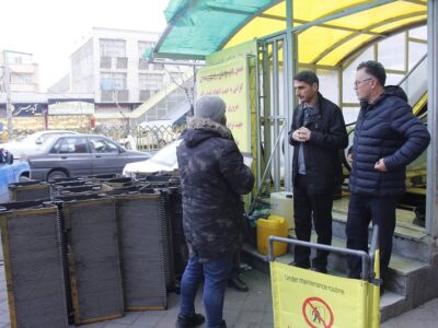 پل عابرگذر مکانیزه مقابل کلینیک شیخالرئیس راهاندازی میشود