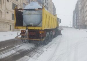 خدماتشهری تبریز مهیای مدیریت بارشهای زمستانی پیش رو
