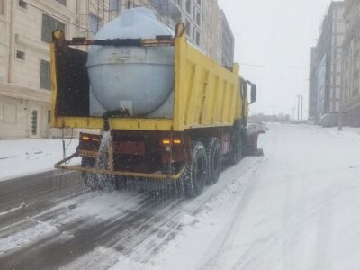 خدمات‌شهری تبریز مهیای مدیریت بارش‌های زمستانی پیش رو