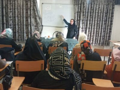 برگزاری کارگاه آموزشی "بارداری و حفظ حیات جنین" در خانه سلامت شهید عبدالهی