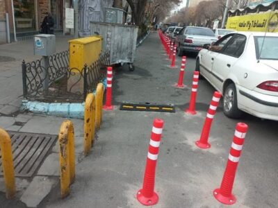 ایجاد پارکینگ موتورسیکلت و دوچرخه روبروی پیاده راه تربیت