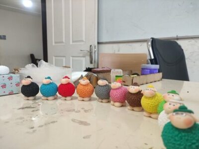برگزاری کلاس عروسک‌های خمیری در فرهنگسرای فرشته شهرداری منطقه ۵ تبریز