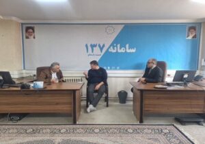 حضور مدیرعامل سازمان سیما، منظر و فضای سبز در مرکز سامانه ۱۳۷ برای پاسخگویی مستقیم به شهروندان