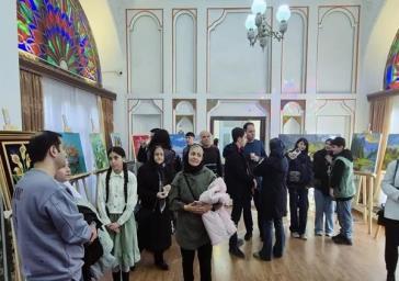 برگزاری نمایشگاه انفرادی نقاشی در فرهنگسرای نیکدل