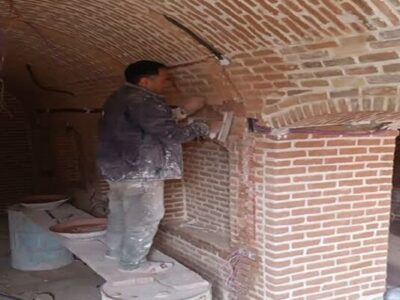 آخرین وضعیت پروژه مرمت خانه تاریخی کلکتهچی