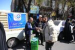 استقرار موکب سیار شرکت آب و فاضلاب آذربایجان شرقی در مسیر عزاداری چهلم رهبر شهید انقلاب حضرت آیتالله خامنه ای