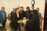 تجلیل شهردار منطقه ۷ تبریز از خانواده سرهنگ پاسدار شهید محمد میرزابابایی