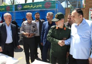 قدردانی فرمانده سپاه عاشورا از اقدامات سازمان ساماندهی مشاغل شهرداری تبریز