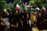 پرچم “لبیک یا حسین (ع) ” در اوج اقتدار؛ اجتماع پرشور مردم در عینالی با فریاد حمایت از نظام