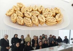 برگزاری کارگاه شیرینی پزی در فرهنگسرای بهشتی