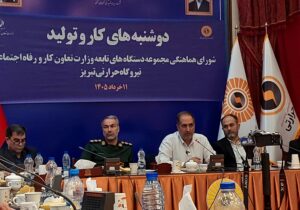 مدیرکل تعاون، کار و رفاه اجتماعی آذربایجان شرقی: اهل شعار نیستیم؛ مسائل واحدهای تولیدی را در میدان پیگیری میکنیم
