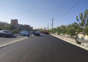 میزان رضایتمندی شهروندان از آسفالت ریزی در مناطق دهگانه تبریز