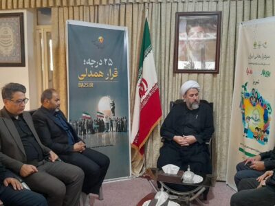 دیدار مدیریت برق شهرستان اسکو با امام جمعه شهرستان