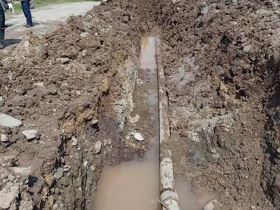 اجرای دوهزار و ۸۰۰ متر خط انتقال و اصلاح شبکه اصلی آب روستای نهار اهر در آذربایجان شرقی
