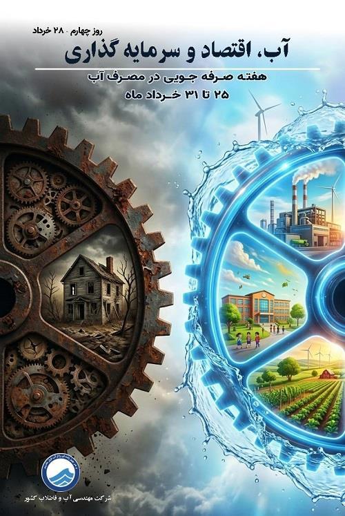 آب، اقتصاد و سرمایهگذاری؛ مثلث راهبردی توسعه پایدار آب، اقتصاد و سرمایهگذاری؛ مثلث راهبردی توسعه پایدار