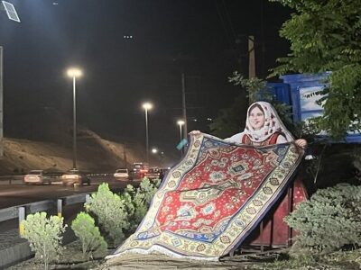 نصب المان " دختر آذری" در پارک آبشار؛ روایت یک رسم کهن در قاب شهر