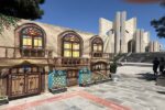 نصب المان «خانه قدیمی» در مقبرهالشعرا؛ روایت هویت و معماری اصیل تبریز در فضای شهری