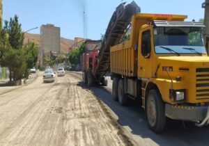 آغاز عملیات بهسازی خیابان بهشت شهرک ارم توسط سازمان عمران شهرداری تبریز