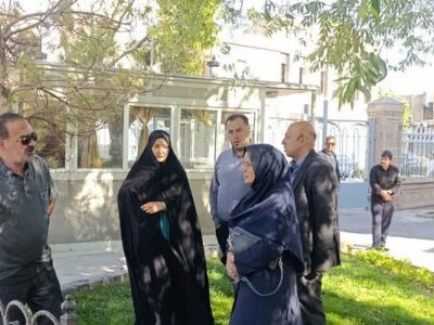 محوطه عمارت تاریخی ساعت ساماندهی می شود
