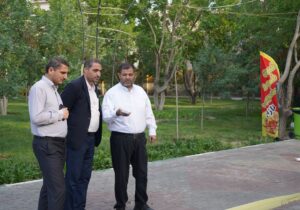 بهسازی معابر خیابان امام توسط شهرداری منطقه ۲