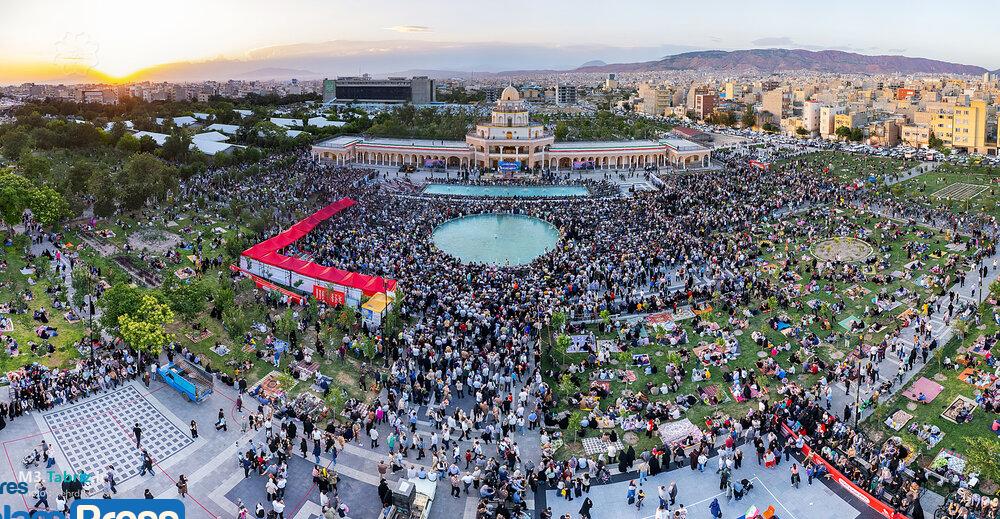 حماسه بیداری در قلب باغ‌شمال؛ تبریز به احترام تاریخ ایستاد