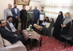 دیدار شهردار تبریز با خانواده شهیدان والامقام «غلامرضا ابراهیمی سعیدی» و «فریبرز بشارت پور»