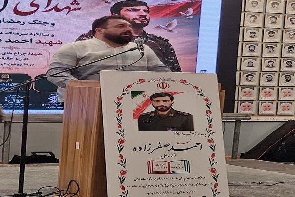برگزاری مراسم نخستین سالگرد شهید سرهنگ احمد صفرزاده با مشارکت شهرداری منطقه ۴ تبریز