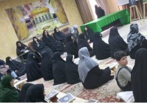 برگزاری محفل انس با قرآن و سهشنبههای مهدوی در بوستان قرآن منطقه ۷
