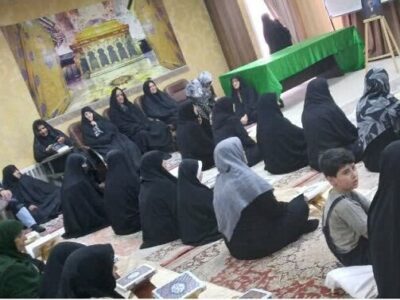 برگزاری محفل انس با قرآن و سه‌شنبه‌های مهدوی در بوستان قرآن منطقه ۷