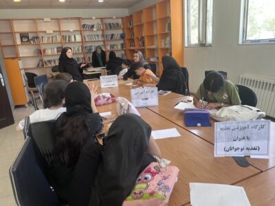 برگزاری کارگاه تخصصی تغذیه نوجوانان در فرهنگسرای حضرت رقیه (س) تبریز