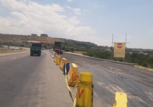 اتمام آسفالت ریزی اتصال آزاد راه شهید باکری به بلوار ملت