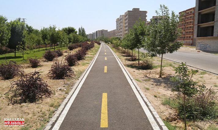 مسیر ویژه دوچرخهسواری ۶ کیلومتری شهرک خاوران؛ ظرفیتی ارزشمند برای توسعه حمل و نقل پاک مسیر ویژه دوچرخهسواری ۶ کیلومتری شهرک خاوران؛ ظرفیتی ارزشمند برای توسعه حمل و نقل پاک