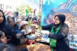 برگزاری همایش پیاده‌روی غدیر و اهدای گلدان‌های گل/منطقه ۷
